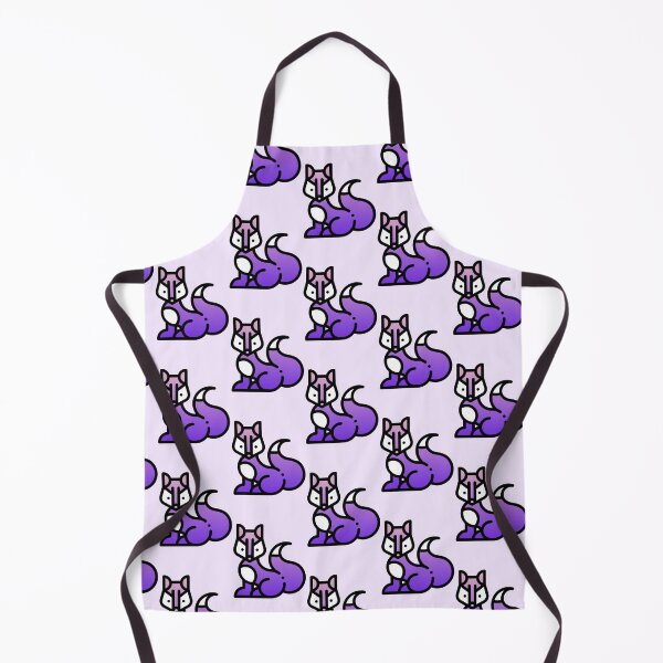 Item preview, Elegant purple fox designed and sold by Camilla Wynter.