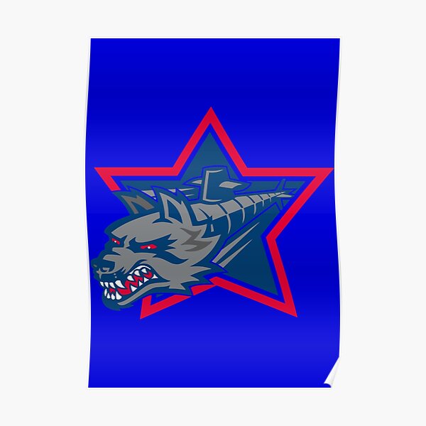 “Hartford Wolf Pack Logo” Poster for Sale by ramosiman | Redbubble