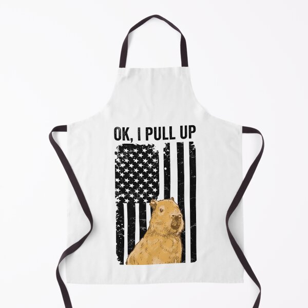 Item preview, Ok, I Pull Up Capybara Design designed and sold by ZzCorezZ.