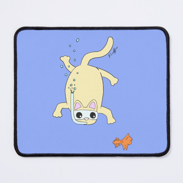 Item preview, Scuba Cat designed and sold by thingamebobb.