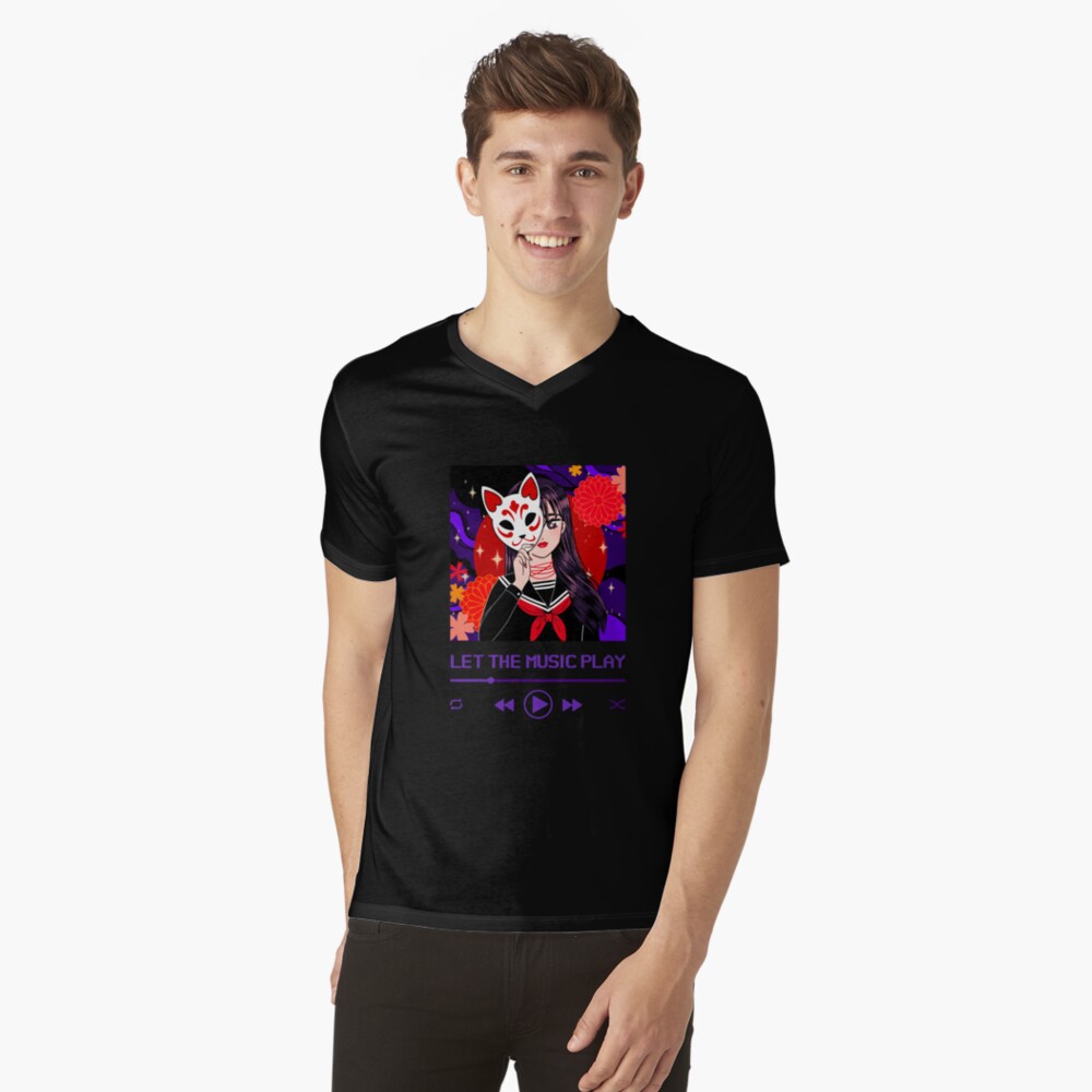 Item preview, V-Neck T-Shirt designed and sold by HyprSociety.