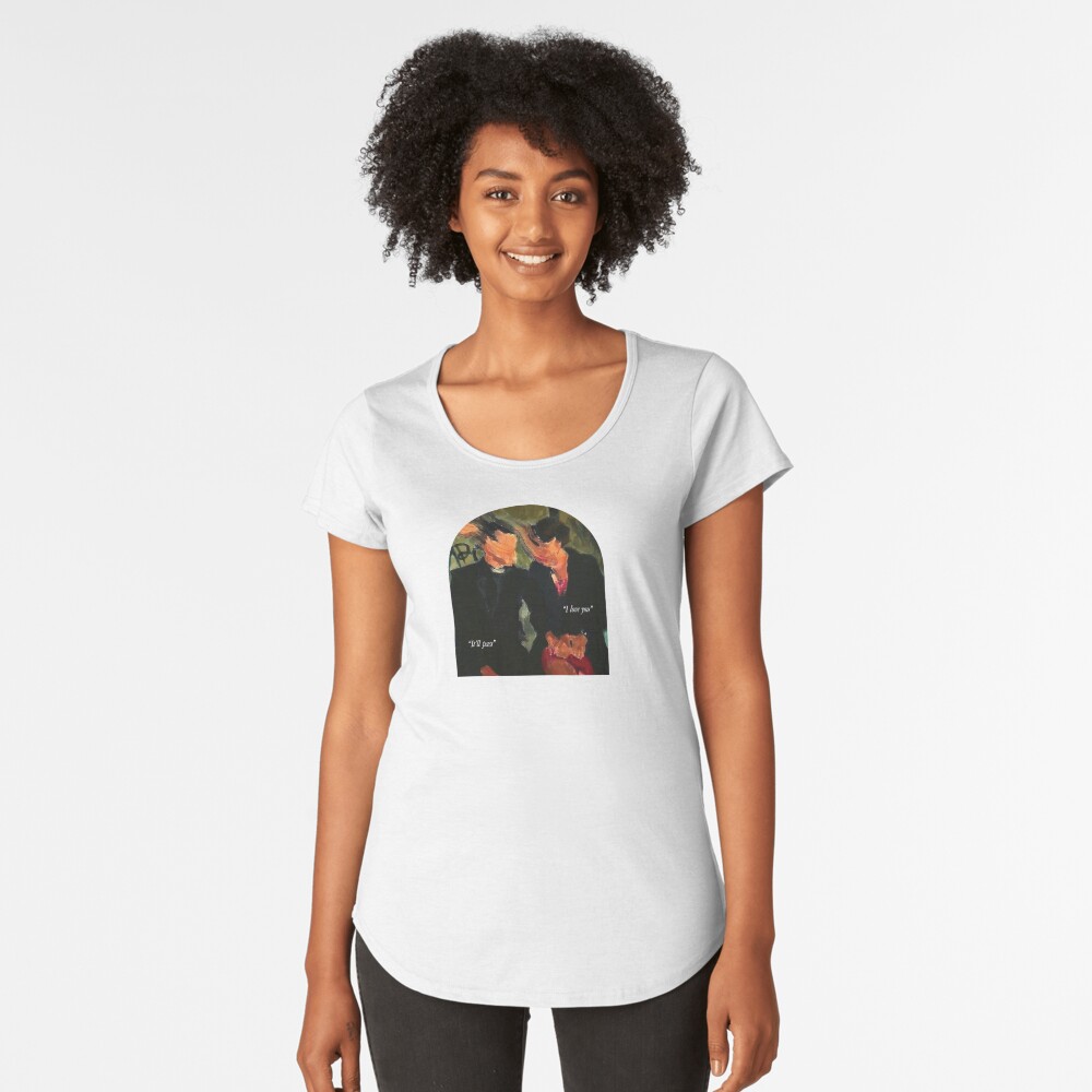 Vista previa del artículo con la obra «Camiseta premium de cuello ancho», diseñado y vendido por stateofgarden.