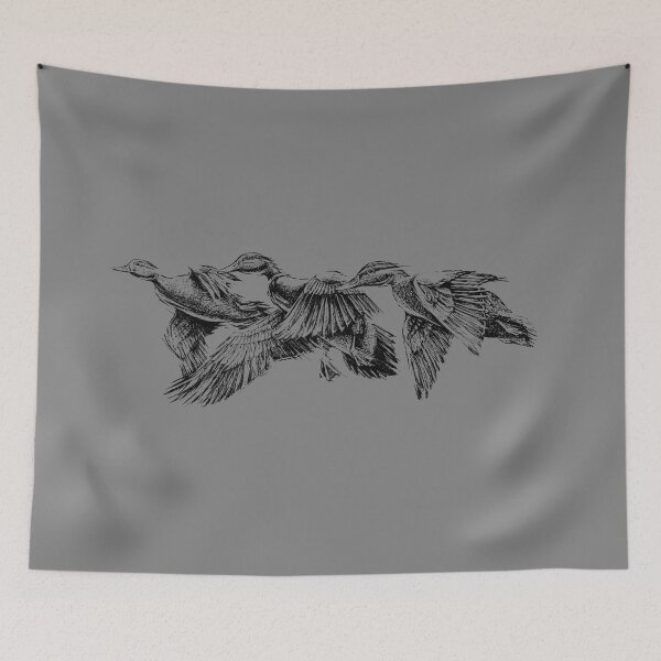 Item preview, Fast Mallard Ducks In Flight designed and sold by corsetti.