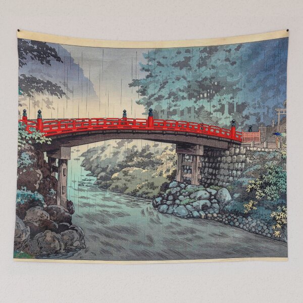 Item preview,  Nikko Sacred Bridge by Tsuchiya Koitsu Japanese Art  designed and sold by TeeARTHY.