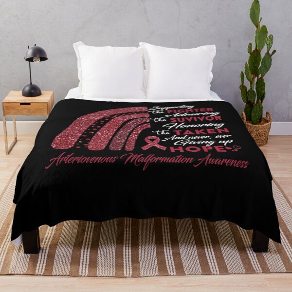 Item preview, Arteriovenous Malformation Warrior Supporting Fighter Arteriovenous Malformation Awareness designed and sold by Gillosina.