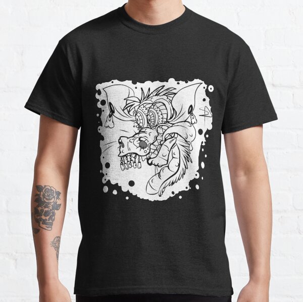 Vista previa del artículo con la obra «Grim el dragón podrido», diseñado y vendido por SidIsScreaming.