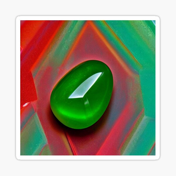 Stillness Gifts For the Love of Jade Sticker