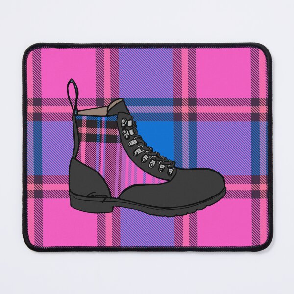 Item preview, Fluevog Doug Boot, Plaid designed and sold by anne m bray.