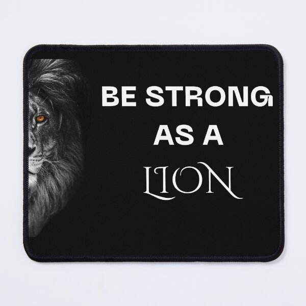 Item preview, BE STRONG AS A LION designed and sold by SunriseStar.
