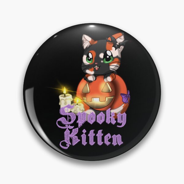 Item preview, Spooky Kitten designed and sold by SERCreations.