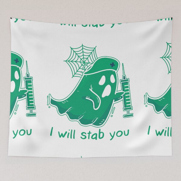 Item preview, I WILL STAB YOU designed and sold by marie1919.