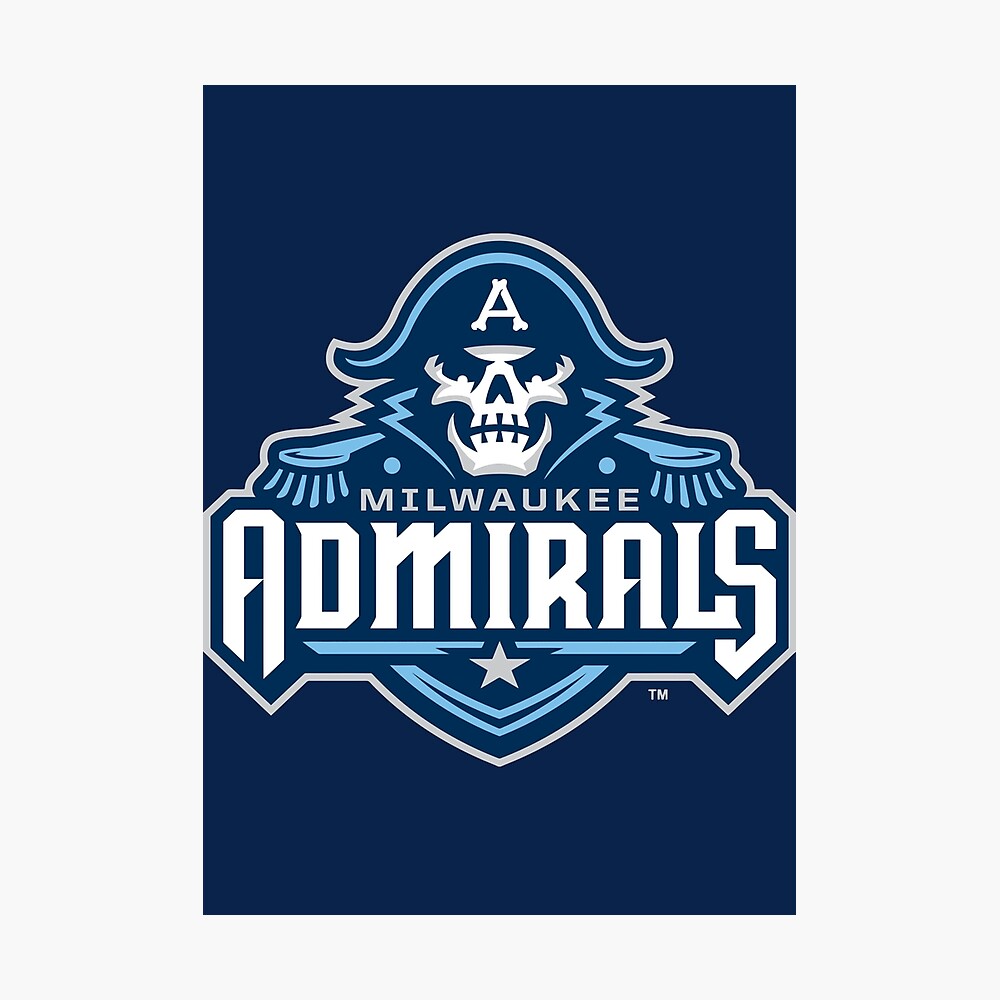 Milwaukee Admirals Primary Logo Youth Hoodie –