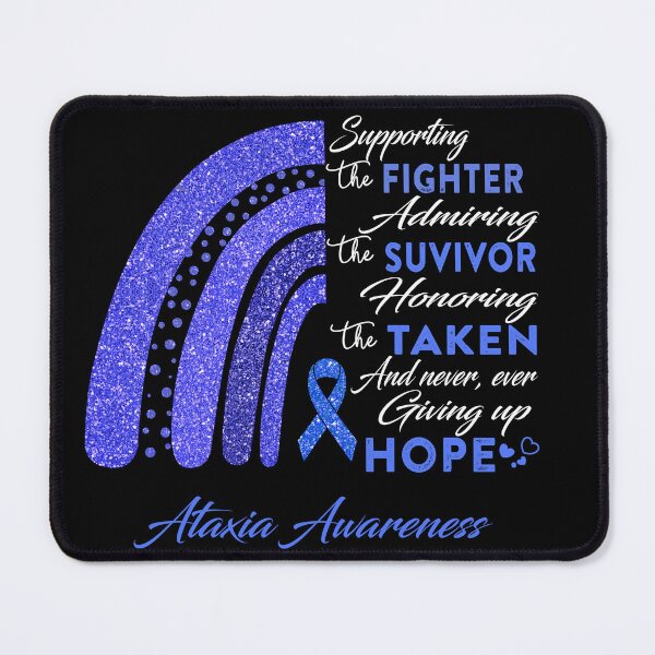 Item preview, Ataxia Warrior Supporting Fighter Ataxia Awareness designed and sold by Gillosina.