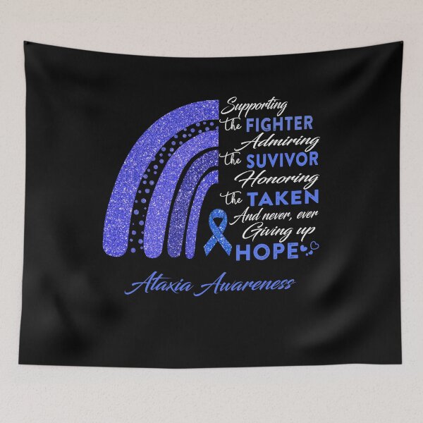 Item preview, Ataxia Warrior Supporting Fighter Ataxia Awareness designed and sold by Gillosina.