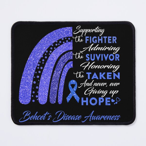 Item preview, Behcet's Disease Warrior Supporting Fighter Behcet's Disease Awareness designed and sold by Gillosina.