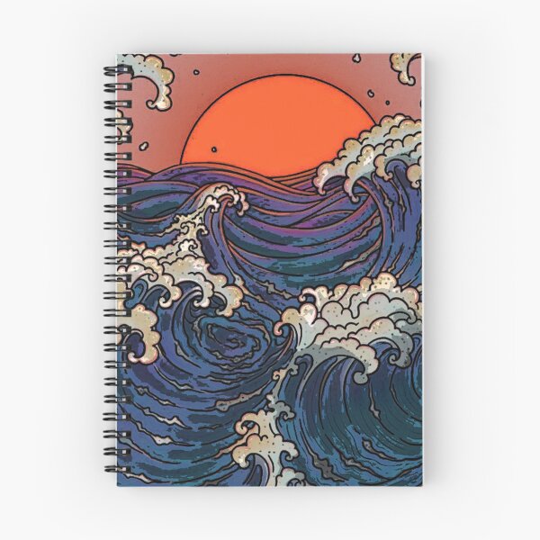 Item preview, The sun behind the waves designed and sold by batucebeci.