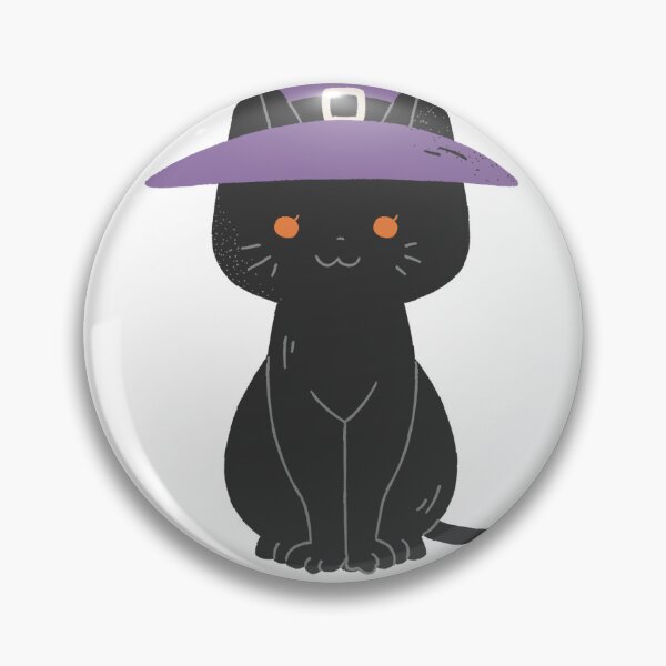 Item preview, HOCUS POCUS WITCH CAT designed and sold by Nik Olajuwon.