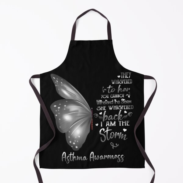 Item preview, She Whispered Back I Am The Storm Asthma Awareness Butterfly designed and sold by frechettee.