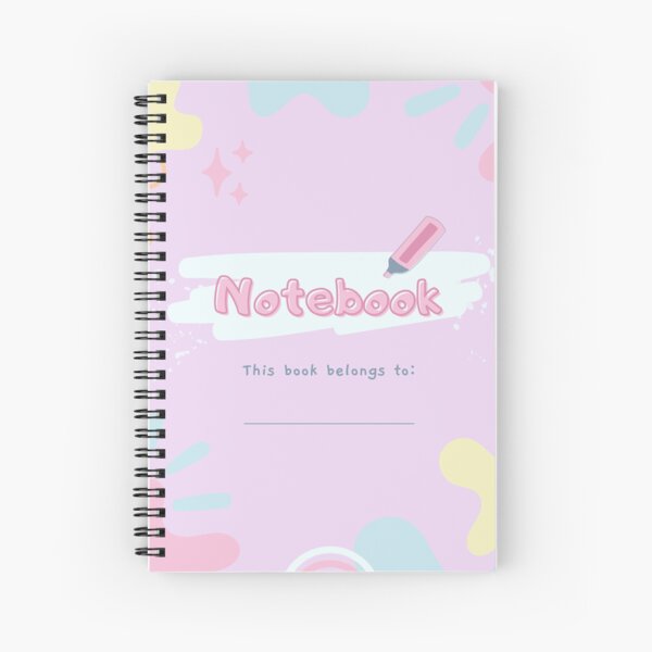 Pink Leopard Notebook: College Ruled Animal Print School Supplies, Standard  Letter Size, 100 Pages