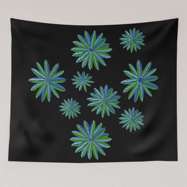 Item preview, Blue Water-colour Daisies Whimsical Spring Wild Flowers designed and sold by AngelDawnDesign.