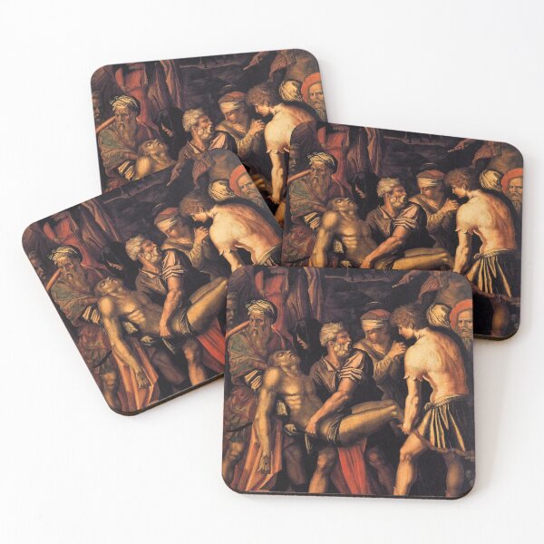 Artikelvorschau, Grablegung Christi + Gemälde von Giorgio Vasari (1511–1574) entworfen und verkauft von IlluminatedPage.