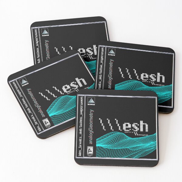 Item preview, analogGeometry MESH PS1 Case art designed and sold by seanephram.
