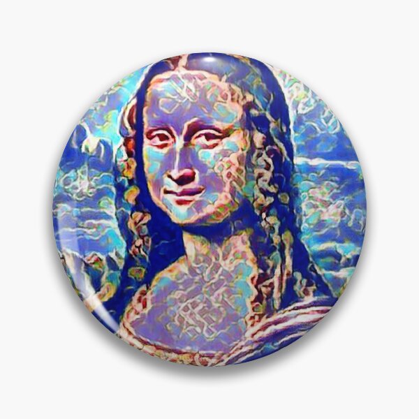 Item preview, "Mona Lisa (49)" an iconic Renaissance painting reimagined. designed and sold by thalasson.