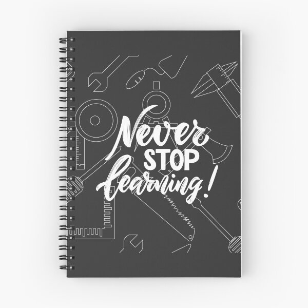 Item preview, Never Stop Learning Tools Design designed and sold by TheFridiyShop.