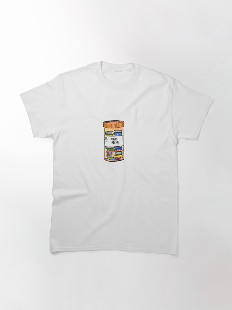 Thumbnail 3 von 7, Classic T-Shirt, Rezept für Bücher designt und verkauft von gentlecounsel.
