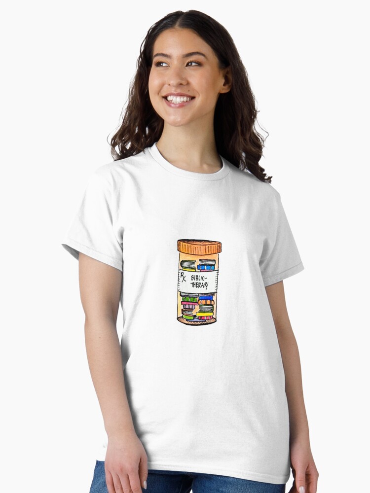 Thumbnail 2 von 7, Classic T-Shirt, Rezept für Bücher designt und verkauft von gentlecounsel.