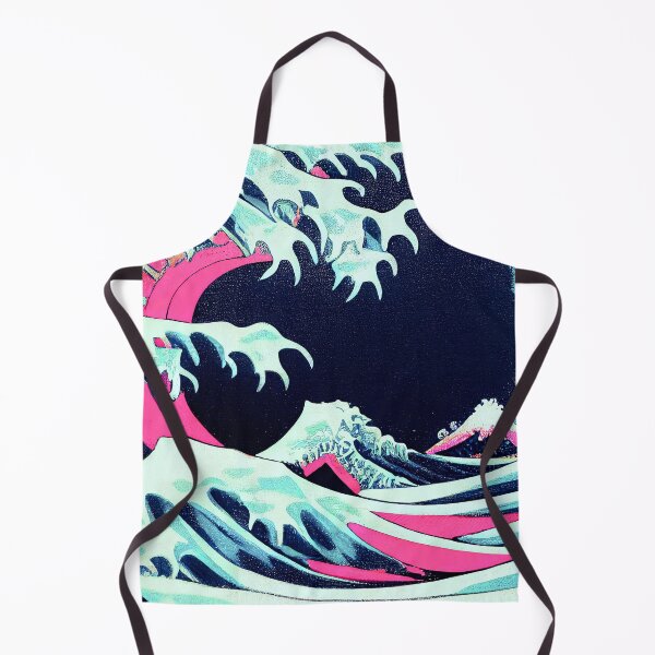 Item preview, Frozen Synthwave Kanagawa waves designed and sold by ChasmicArt.