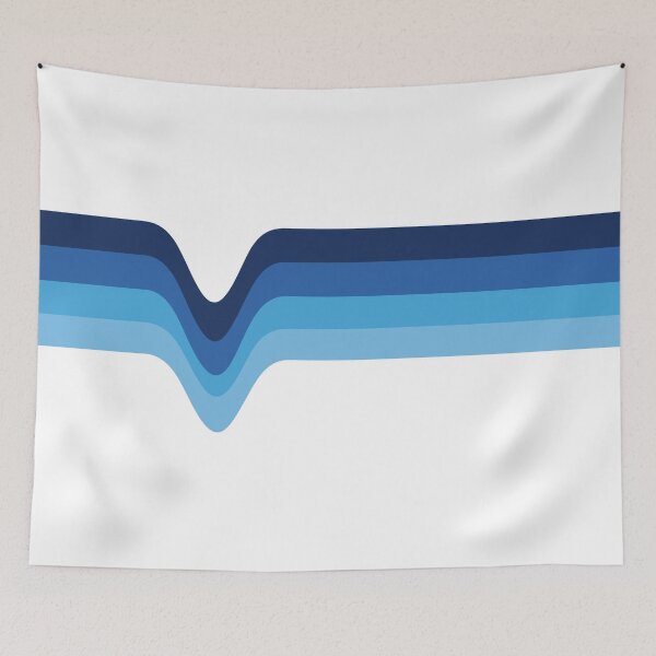 Item preview, 80s 70s 70’s Retro Stripes The Blues designed and sold by ShamusSleuth.