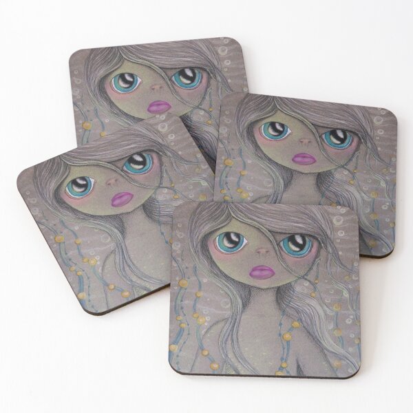 Item preview, Mermaid in the Seaweed designed and sold by Nalinne Jones.