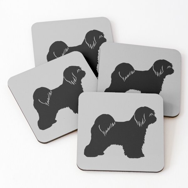 Item preview, Tibetan Terrier Silhouette(s) designed and sold by Jenn Inashvili.