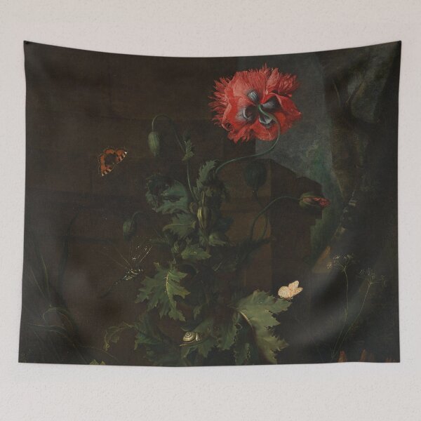 Item preview, Still Life with Poppy, Insects, and Reptiles | Otto Marseus van Schrieck | 1670 Renaissance Art designed and sold by CJET.