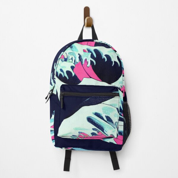 Item preview, Frozen Synthwave Kanagawa waves designed and sold by ChasmicArt.