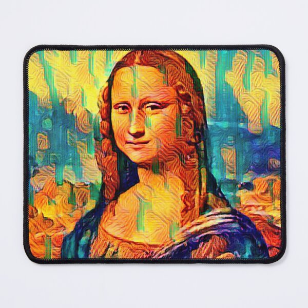 Item preview, "Mona Lisa (50)" an iconic Renaissance painting reimagined. designed and sold by thalasson.