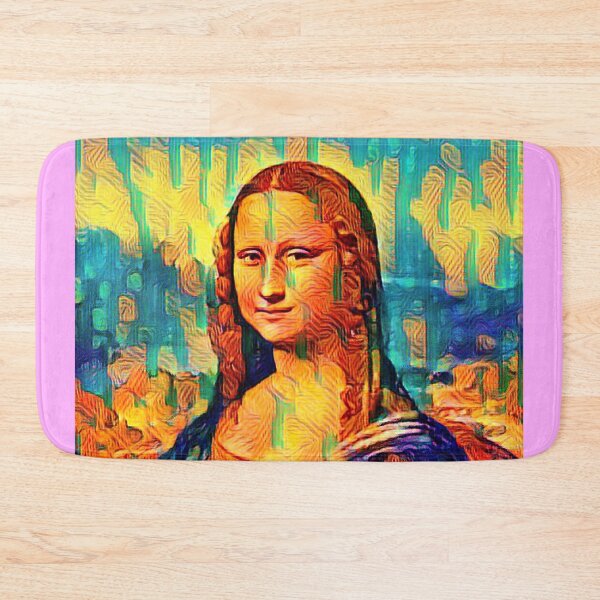Item preview, "Mona Lisa (50)" an iconic Renaissance painting reimagined. designed and sold by thalasson.