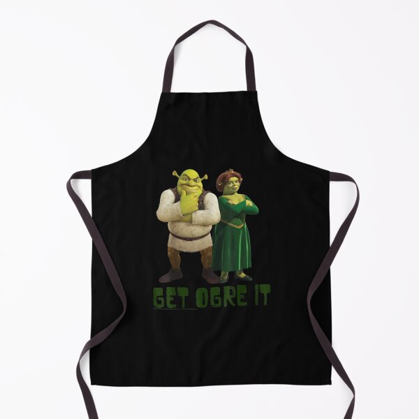 Item preview, Shrek Fiona Amp Shrek Get Ogre It Text Poster designed and sold by TamarHall.