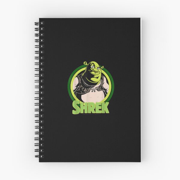Item preview, Shrek In Circles Cartoon Portrait Logo  designed and sold by TamarHall.