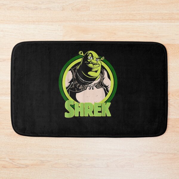 Item preview, Shrek In Circles Cartoon Portrait Logo  designed and sold by TamarHall.