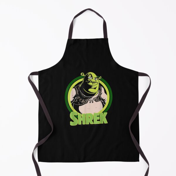 Item preview, Shrek In Circles Cartoon Portrait Logo designed and sold by TamarHall.