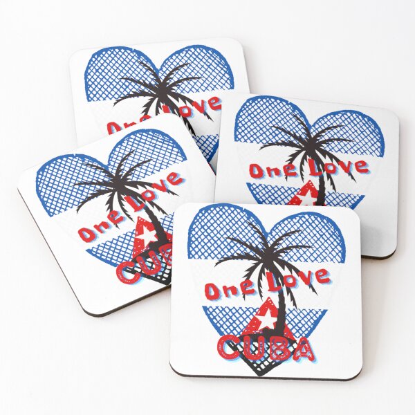 Item preview, Cuba One Love Distressed Cuban Flag Cuba Pride I Love Cuba   designed and sold by ALAJOS-SHOP.