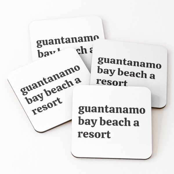 Item preview, guantanamo bay beach resort    designed and sold by ALAJOS-SHOP.