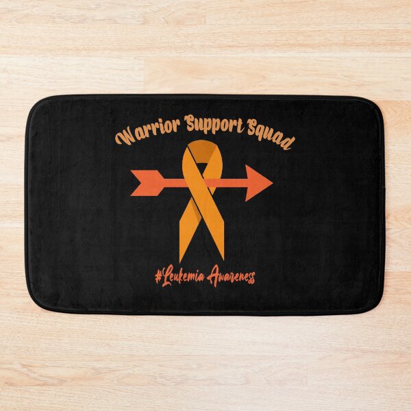 Item preview, Leukemia Awareness Warrior Support Squad An Orange Ribbon designed and sold by manzee.