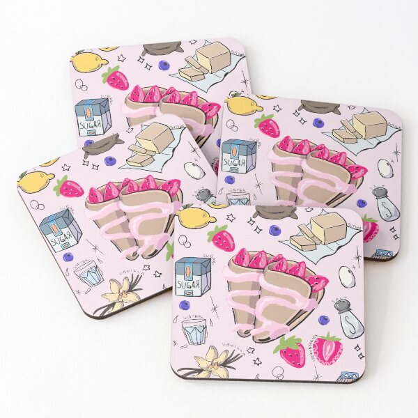 Item preview, Strawberry Crepe and Ingredients designed and sold by bleedingmoss.