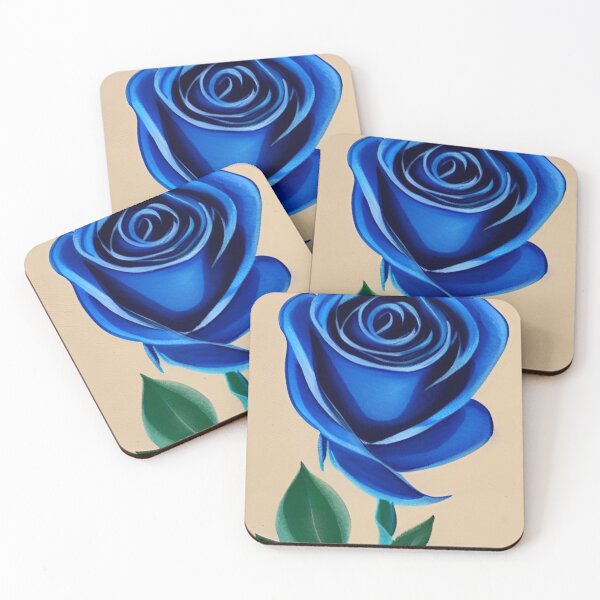 Item preview, Simple Single Blue Rose designed and sold by ~.