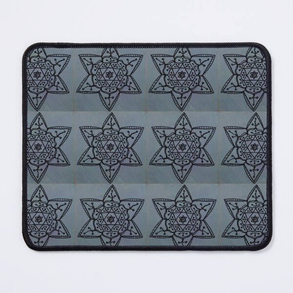 Item preview, LEGIONS OF ANGELS MANDALA ~ SACRED GEOMETRY FOR THE SOUL~BLUE designed and sold by Ann Chatfield.