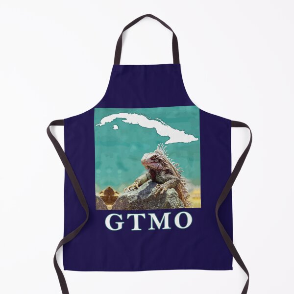Item preview, GTMO Leguan NAS Guantanamo Bay Cuba designed and sold by ALAJOS-SHOP.