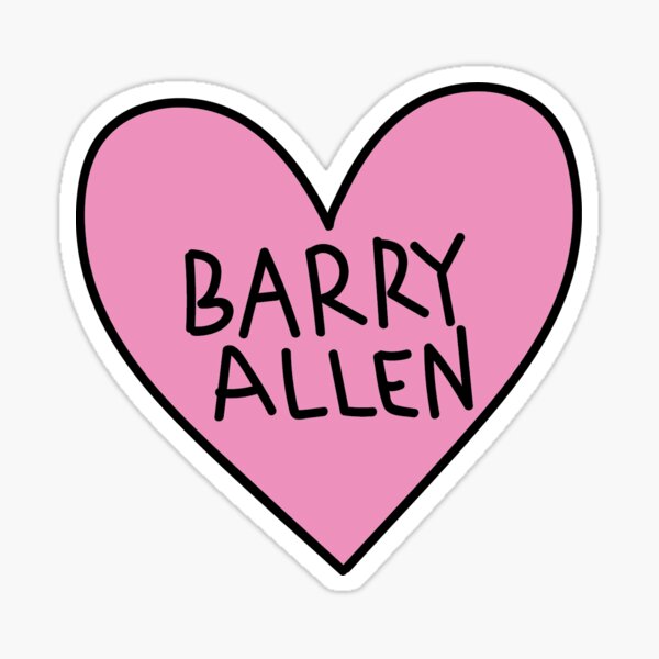 I love Barry Allen Sticker